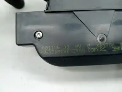 Second-hand car spare part trunk lock for citroen c6 básico oem iam references 9653208080  