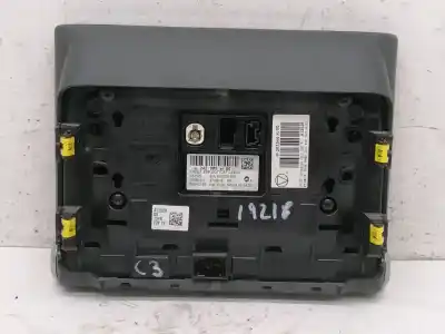 Second-hand car spare part multifunction display for citroen c3 live oem iam references 9824298580  98261544xu