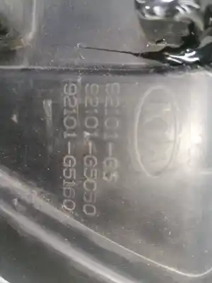 Second-hand car spare part left headlight for kia niro concept oem iam references 92101g5 92101g5160 92101g5050