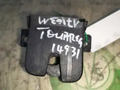 Peça sobressalente para automóvel em segunda mão fechadura do mala por volkswagen touareg (7la) tdi v10 referências oem iam 