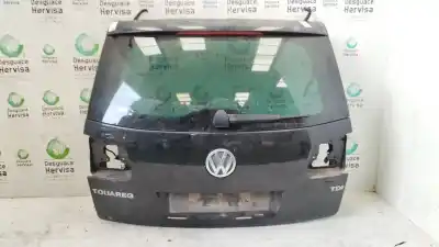 Peça sobressalente para automóvel em segunda mão porta da mala / tampa traseira por volkswagen touareg (7la) tdi r5 referências oem iam 7l6827025as