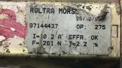 Second-hand car spare part driver left window regulator for opel frontera b limited oem iam references 97144437  