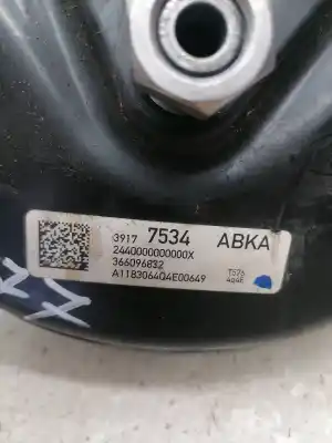Second-hand car spare part brake servo for opel astra k lim. 5türig 1.4 16v sidi turbo oem iam references a1183064q4e00649  