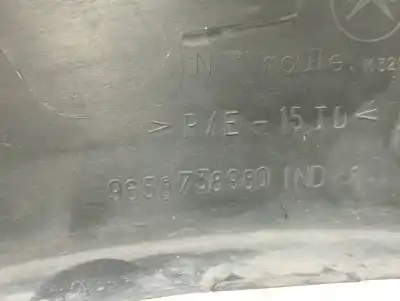 Second-hand car spare part right front winglet for citroen c3 1.4 oem iam references 9658738980  