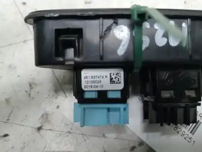 Pezzo di ricambio per auto di seconda mano interruttore per renault kadjar life riferimenti oem iam 251b41052r  251537474r