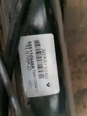 Peça sobressalente para automóvel em segunda mão charrió / suporte de eixo de trás por renault express confort referências oem iam 555110548r  