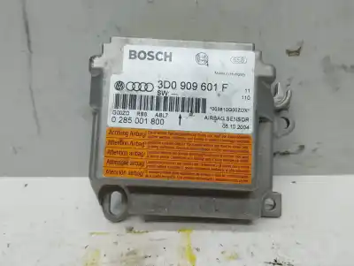 Peça sobressalente para automóvel em segunda mão centralina de airbag por volkswagen touareg (7la) tdi r5 referências oem iam 3d0909601f