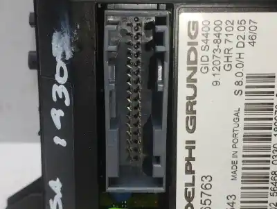 Second-hand car spare part multifunction display for opel corsa d cosmo oem iam references 13265763  9120738400