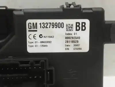 Second-hand car spare part fuse box unit for opel corsa d cosmo oem iam references 13279900bb 28119529 000292540