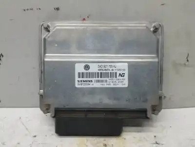 Piesă de schimb auto la mâna a doua unitate de control motor ecu pentru volkswagen touareg (7la) 3.0 v6 tdi dpf referințe oem iam 0ad927755aj