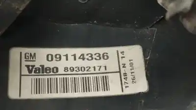 Автозапчастина б/у лівий ход ліхар для opel corsa c 1.7 16v di cat (y 17 dtl / lk8) 65 cv / 48 kw посилання на oem iam 09114336  89302171