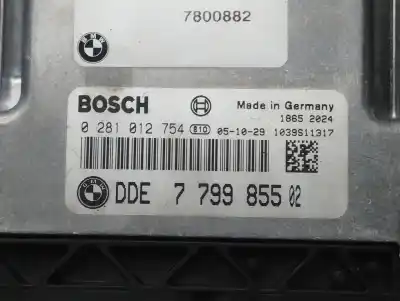 Second-hand car spare part ecu engine control for bmw serie 1 berlina (e81/e87) 120d oem iam references 0281012754  779985502