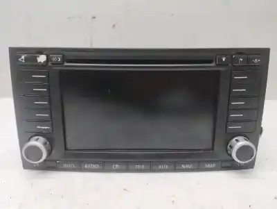 Peça sobressalente para automóvel em segunda mão sistema de áudio / rádio cd por volkswagen touareg (7la) tdi r5 referências oem iam 7l6035191n