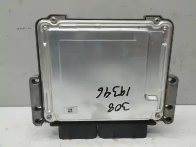 Second-hand car spare part ecu engine control for peugeot 308 active bussines oem iam references 9830225780  0281035332