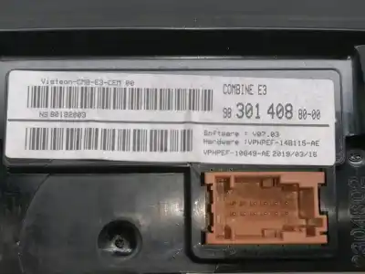 Peça sobressalente para automóvel em segunda mão quadrante por citroen c4 cactus shine referências oem iam 9830140880 vphpef14b115ae 983014088000