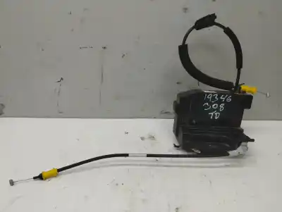 Peça sobressalente para automóvel em segunda mão fechadura da porta traseira direita por peugeot 308 active bussines referências oem iam 9826110980