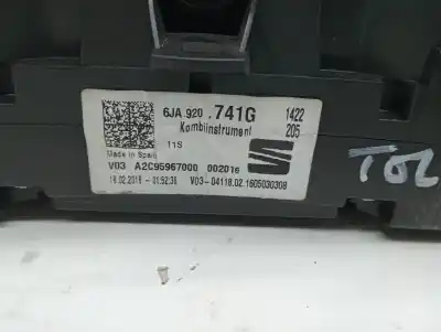 Peça sobressalente para automóvel em segunda mão quadrante por seat toledo (kg3) reference referências oem iam 6ja920741g  