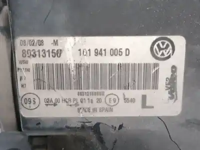 Автозапчасти б/у левая фара за volkswagen eos (1f7, 1f8) 2.0 tdi ссылки oem iam 101941005d  89313150