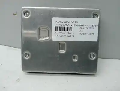 Piesă de schimb auto la mâna a doua modul electrotic pentru toyota corolla (e21) hybrid style referințe oem iam 8674002270