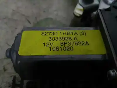 Second-hand car spare part rear left window regulator for nissan note 1.2 cat oem iam references 827301hb1a 8p37622a 3036928a