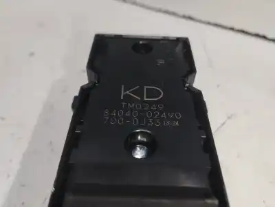 Second-hand car spare part left front power window switch for toyota corolla (e21) hybrid style oem iam references 8404002490  