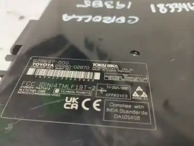 Second-hand car spare part electronic module for toyota corolla (e21) hybrid style oem iam references 8999002b70  