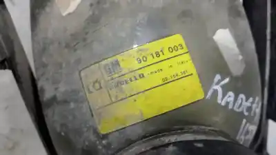 Second-hand car spare part right headlight for opel kadett e gl familiar oem iam references 90181003 03754748 03754381