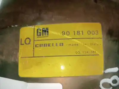 Second-hand car spare part right headlight for opel kadett e 1.6 oem iam references 90181003  