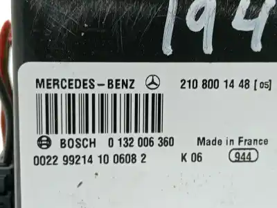 Pezzo di ricambio per auto di seconda mano quadro di chiusura per mercedes clase c (bm 202) berlina m111975 riferimenti oem iam 0132006360  