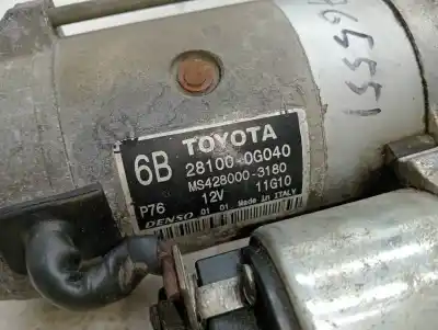 Peça sobressalente para automóvel em segunda mão motor de arranque por lexus is200 (ds2/is2) 220d referências oem iam 281000g040  