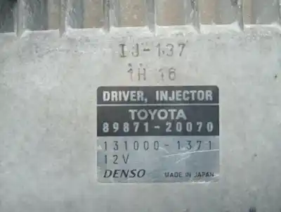 Peça sobressalente para automóvel em segunda mão módulo eletrônico por lexus is200 (ds2/is2) 220d referências oem iam 8987120070  