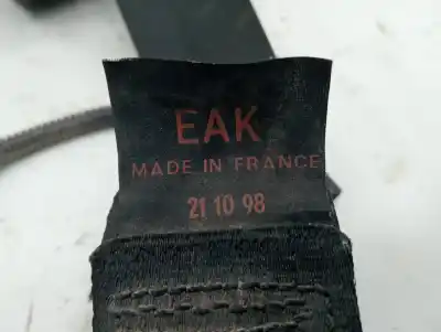 Second-hand car spare part front right seat belt for citroen jumpy * oem iam references 211098  