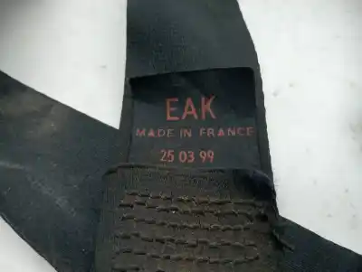 Second-hand car spare part front right seat belt for citroen jumpy * oem iam references 566029700  