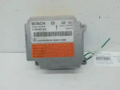 Gebrauchtes Autoersatzteil Steuergerät Airbag zum MERCEDES-BENZ CLASE C (W203) FAMILIAR  OEM-IAM-Referenzen 0285001813  2038206385