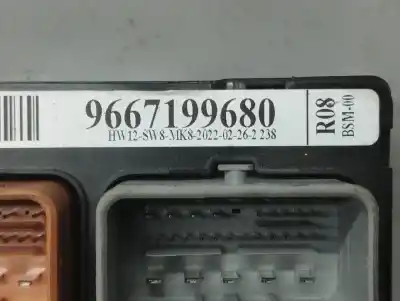 Second-hand car spare part fuse box unit for citroen c3 collection oem iam references 9667199680 9667199680 
