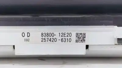 Peça sobressalente para automóvel em segunda mão quadrante por toyota corolla (_e12_) 1.4 d (nde120_) referências oem iam 8380012e20  