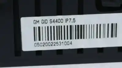 Peça sobressalente para automóvel em segunda mão display gps / multimídia por opel corsa d (2006-2015) referências oem iam 13275279 gids4400 034543