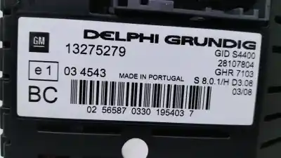 Peça sobressalente para automóvel em segunda mão display gps / multimídia por opel corsa d (2006-2015) referências oem iam 13275279 gids4400 034543