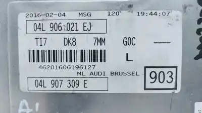 Gebrauchtes Autoersatzteil ecu-motorsteuergerät uce motorsteuergerät zum audi a1 sportback (8xf) cxma oem-iam-referenzen 04l907309e  