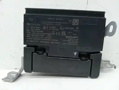 Peça sobressalente para automóvel em segunda mão módulo eletrônico por toyota yaris (xp21) hybrid style referências oem iam 867400d031