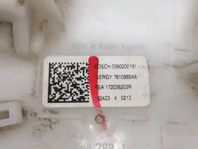 Recambio de automóvil de segunda mano de aforador para renault megane iv berlina 5p experience referencias oem iam 172026203r 7610988aa 0580200191
