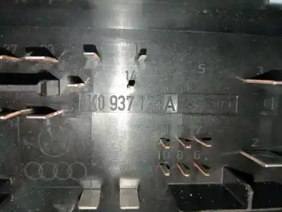 Second-hand car spare part fuse box unit for volkswagen eos (1f7, 1f8) 2.0 tdi oem iam references 1k0937125a  