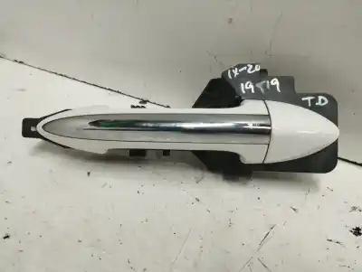 Peça sobressalente para automóvel em segunda mão puxador exterior traseiro direito por hyundai ix20 tecno referências oem iam 100001293