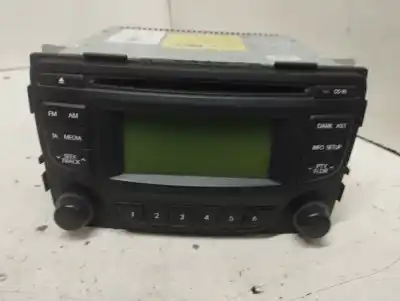 Peça sobressalente para automóvel em segunda mão sistema de áudio / rádio cd por hyundai ix20 tecno referências oem iam 961601k050