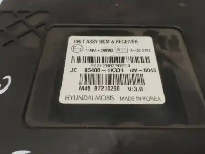 Second-hand car spare part electronic module for hyundai ix20 tecno oem iam references 954001k331  