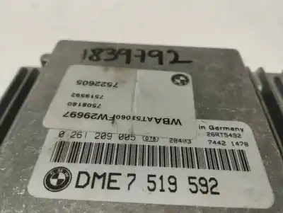 Second-hand car spare part ecu engine control for bmw serie 3 compact (e46) 316ti oem iam references 0261209005  