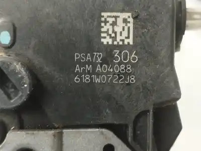 Second-hand car spare part left front door lock for citroen c3 collection oem iam references a04088  