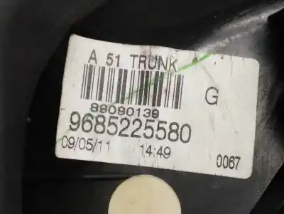 Second-hand car spare part interior left tailgate light for citroen c3 collection oem iam references 9685225580  