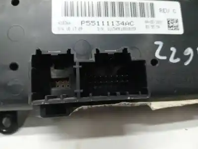Peça sobressalente para automóvel em segunda mão comando de sofagem (chauffage / ar condicionado)  por jeep compass limited 4x4 referências oem iam p55111134ac 1pl231dvab 61036a