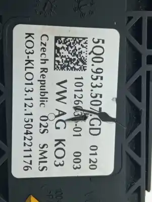 Second-hand car spare part headlights switch for seat leon (5f1) reference oem iam references 5q0953507gd  